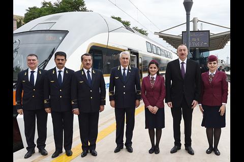 The first phase of a planned circular suburban railway serving Baku and the Abşeron Peninsula was inaugurated by President Ilham Aliyev on May 21.